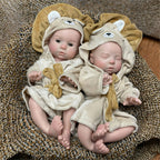 Image of Reborn Baby Dolls 13Inch All Silicone Girls Bebe Reborn Painted Full