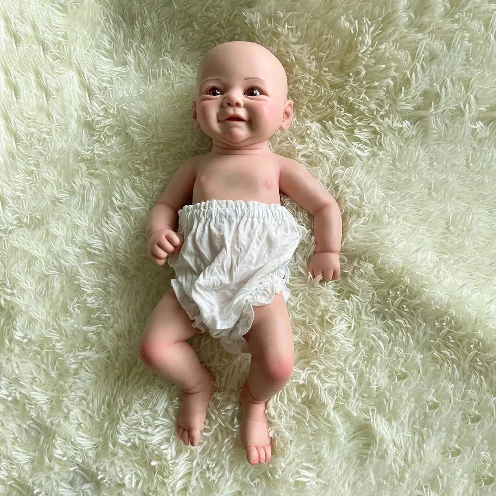 Image of Reborn Baby Dolls Soft 18 Inch Reborn Doll Full Body Platinum