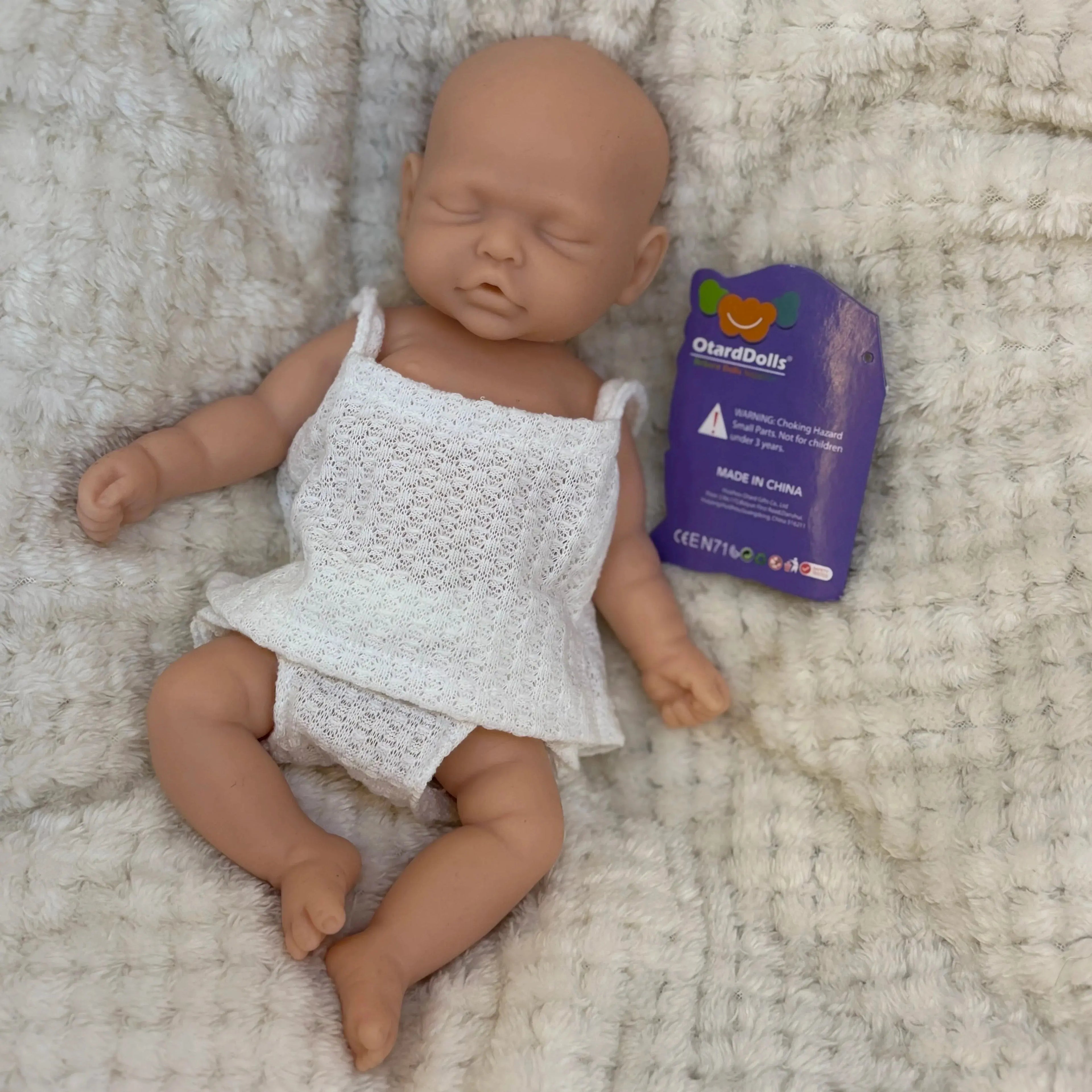 Image of Reborn Baby Dolls 10Inch Silicone Girl Reborn Doll Waterproof