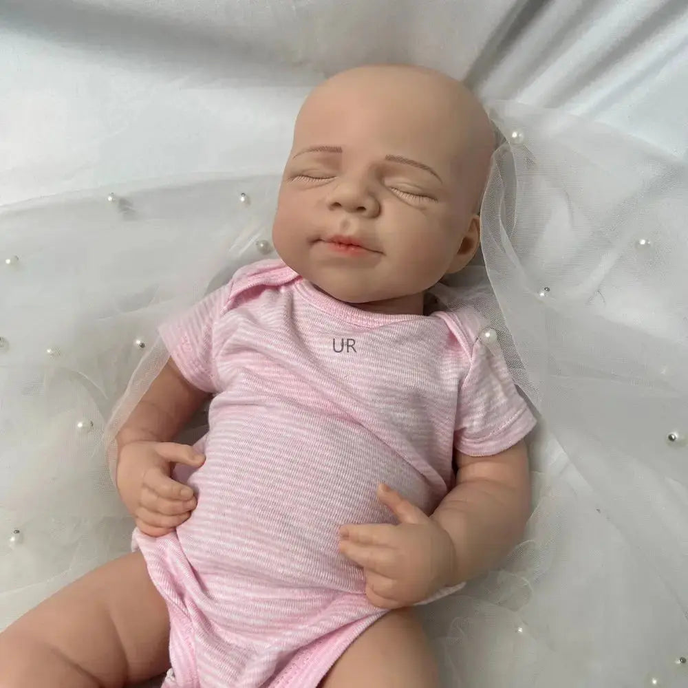 Image of Reborn Baby Dolls 18 Inch Unpainted Realistic Silicone Reborn Baby