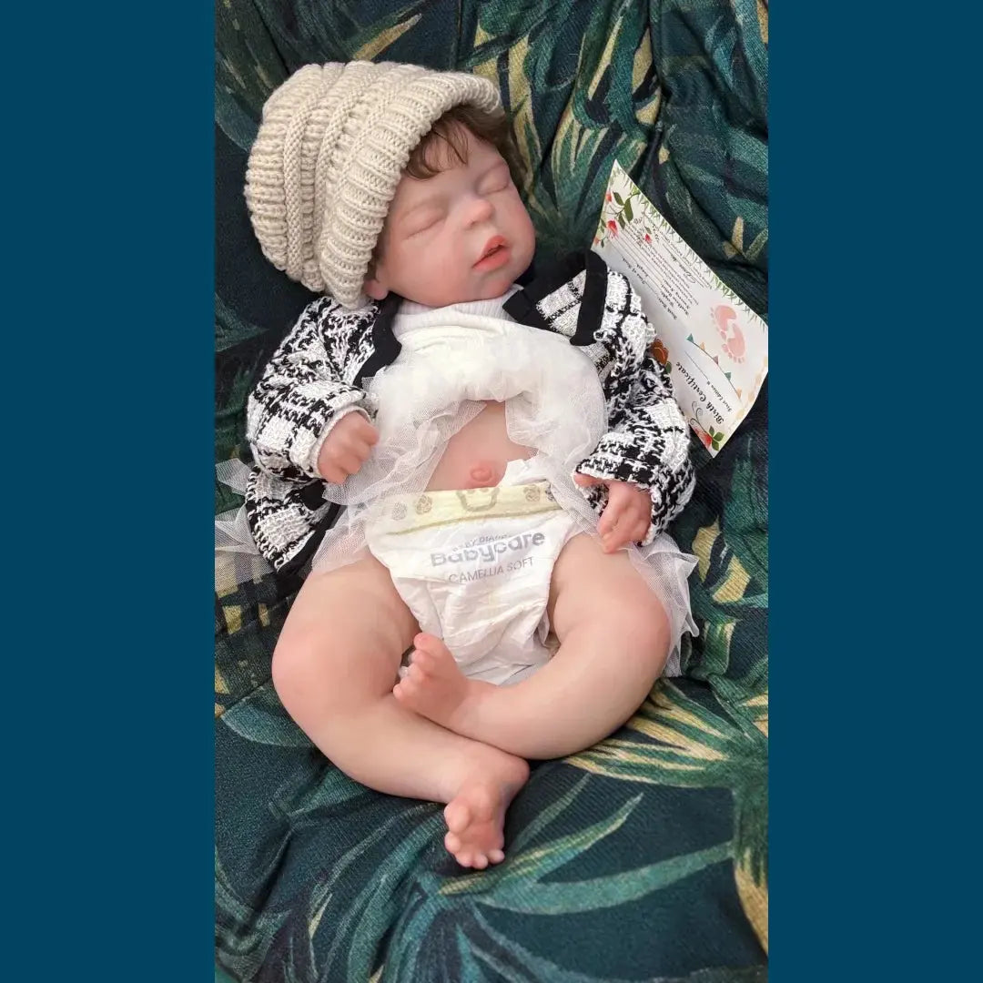 Image of Reborn Baby Dolls 22Inch Big Size Can Open Mouth Bébé Reborn De