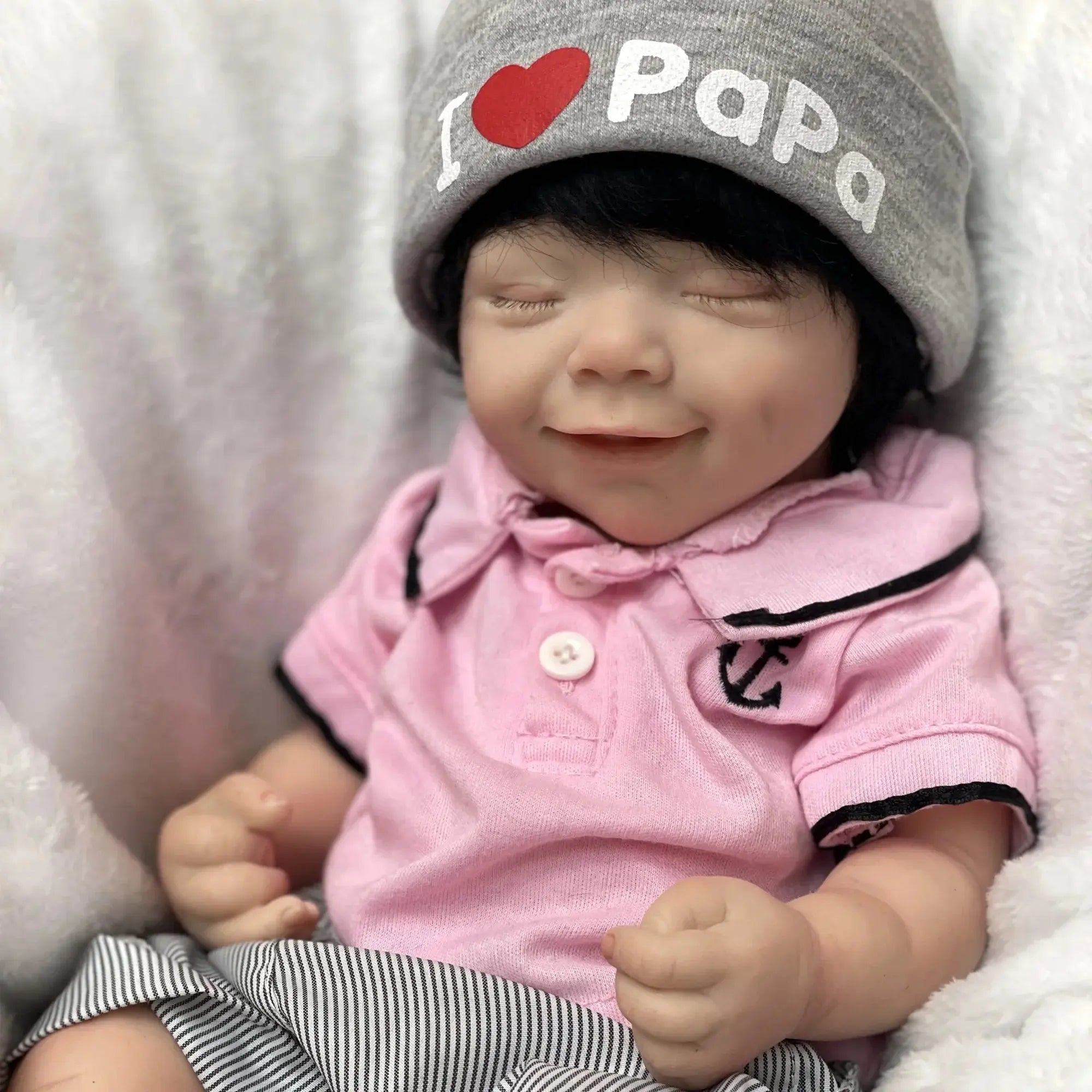 Image of Reborn Baby Dolls 42Cm April Whole Body Solid Silicone Bebe Reborn