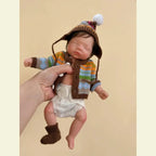 Image of Reborn Baby Dolls 10Inch Waterproof Full Body Solid Silicone Bébé