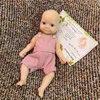 Image of Reborn Baby Dolls Can Open Mouth 26Cm Unpainted Waterproof Solid