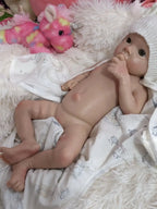 Image of Reborn Baby Dolls 18Inch Girl Tutti Painted Full Body Soft Solid