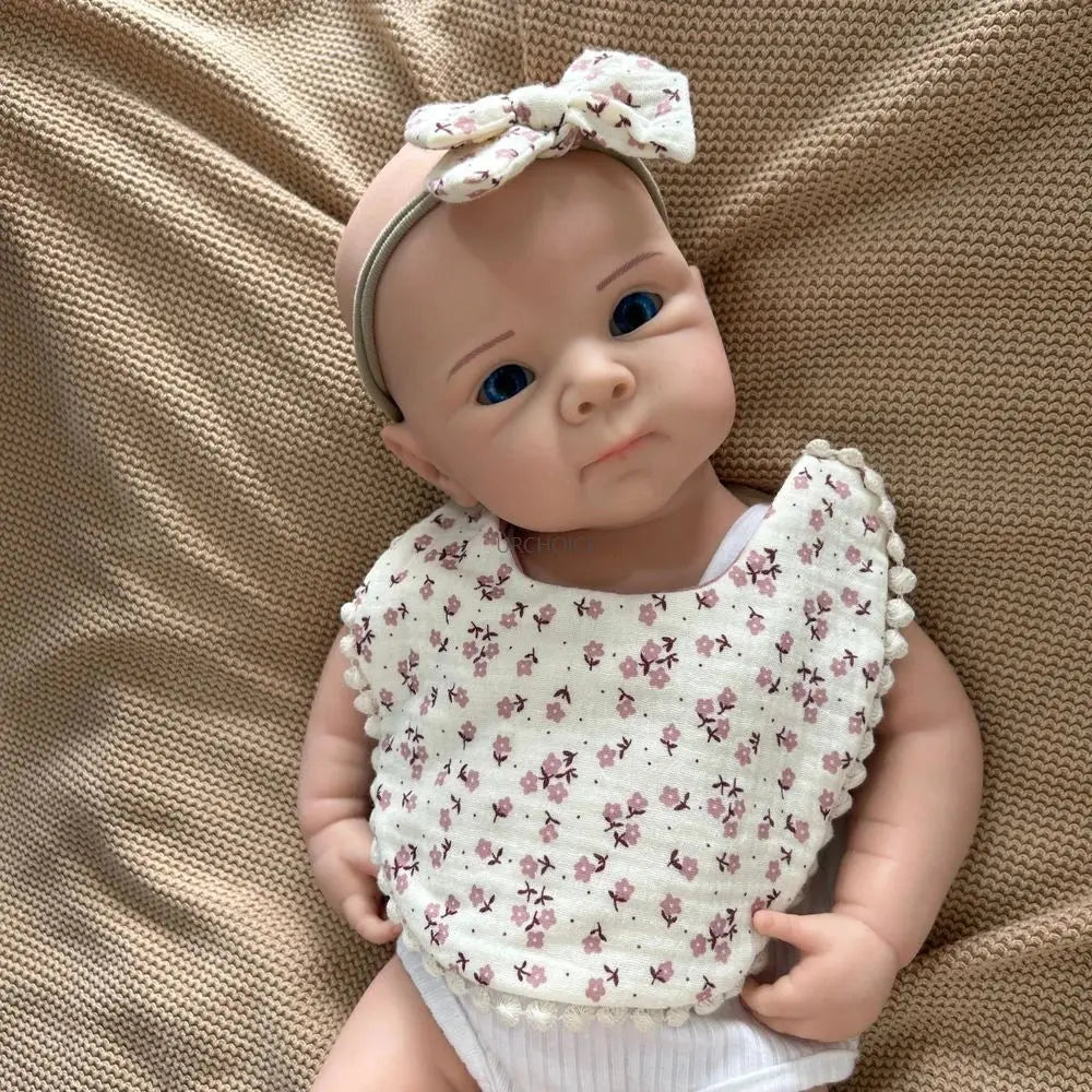 Image of Reborn Baby Dolls 19Inch Soft And Lifelike Silicone Reborn Baby Girl