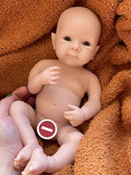 Image of Reborn Baby Dolls 13Inch Cute Girl Bettie Reborn Dolls Open Mouth