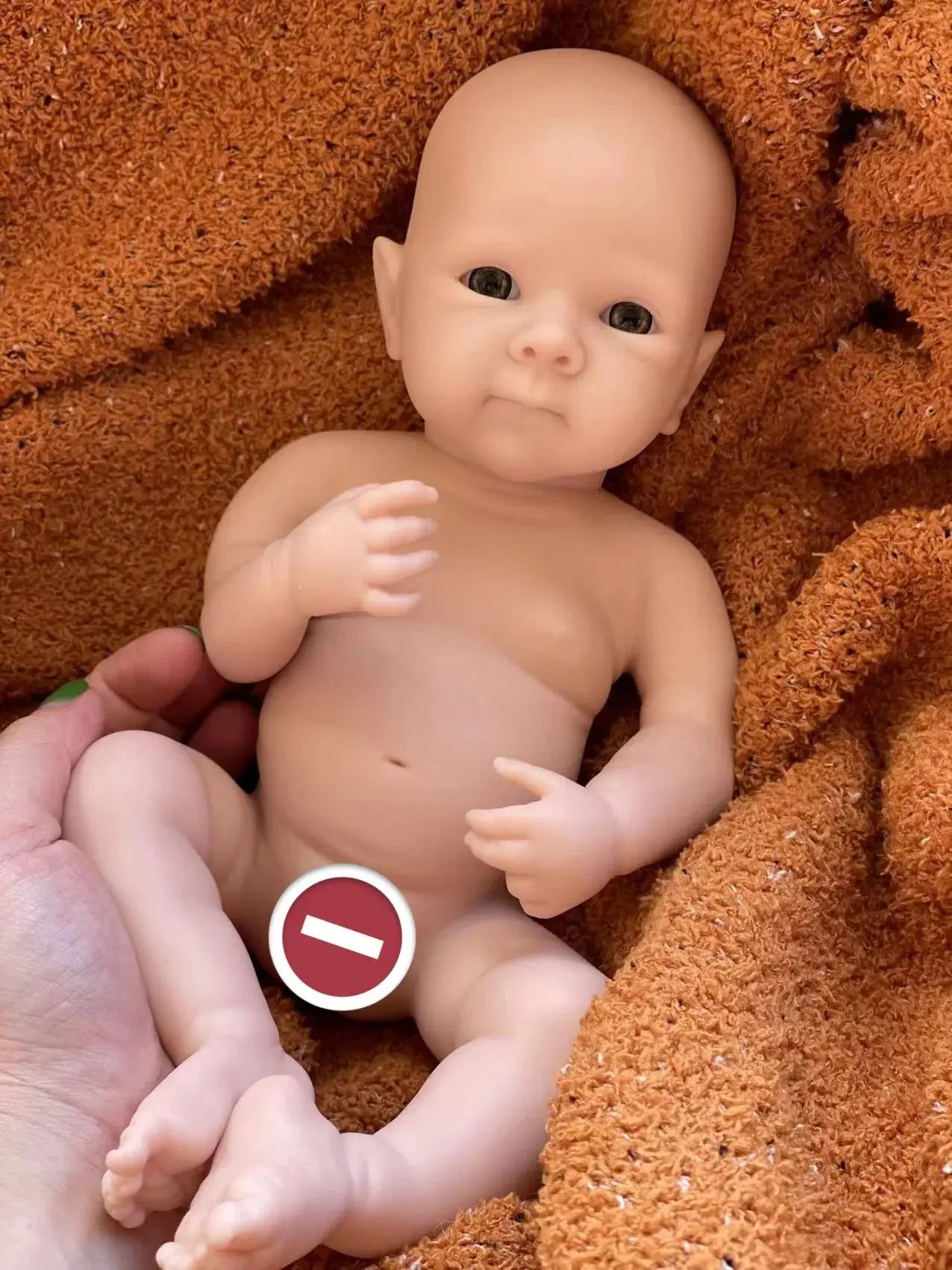 Image of Reborn Baby Dolls 13Inch Cute Girl Bettie Reborn Dolls Open Mouth