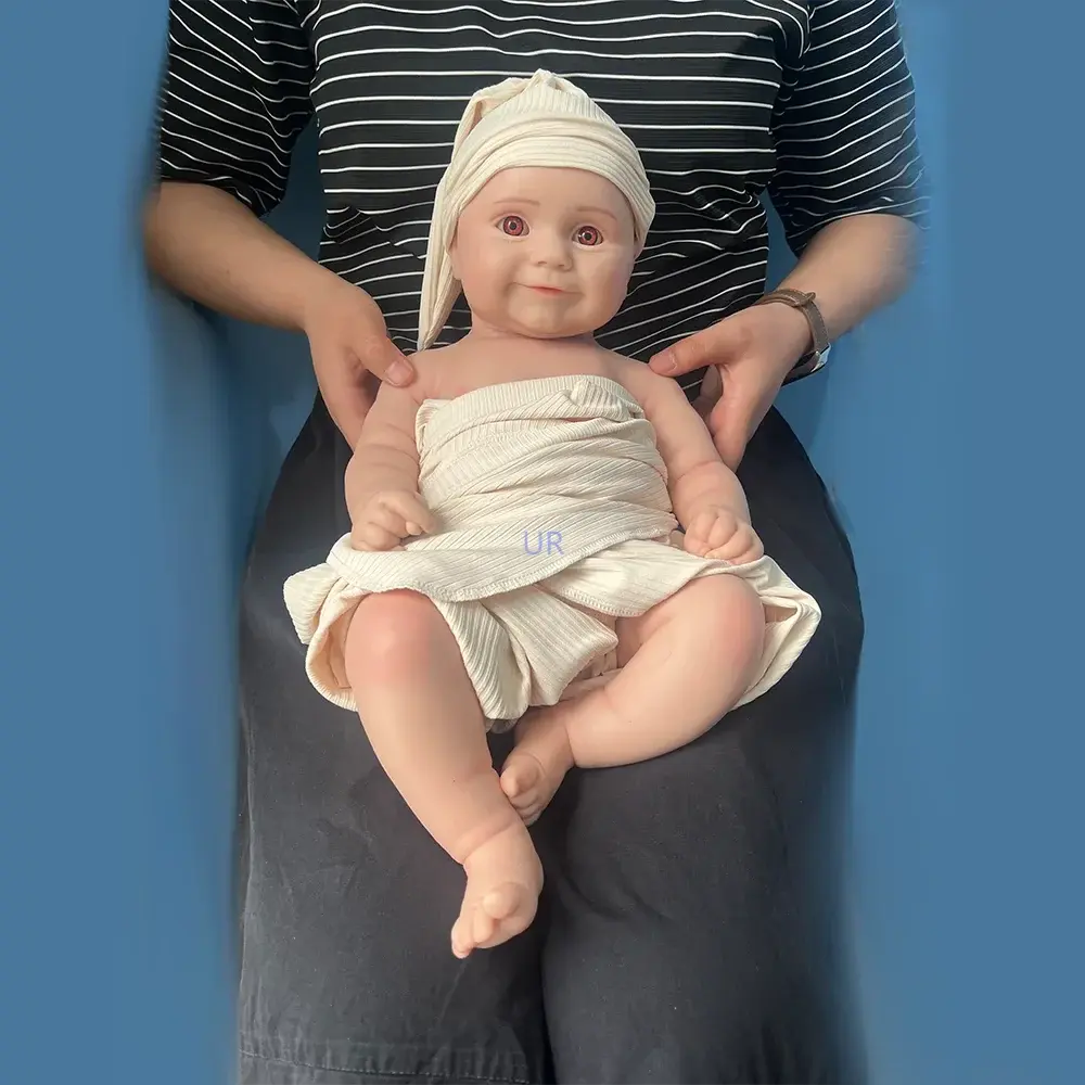 Image of Reborn Baby Dolls 20 Inch Like Real Newborn Baby Size Heavy Silicone