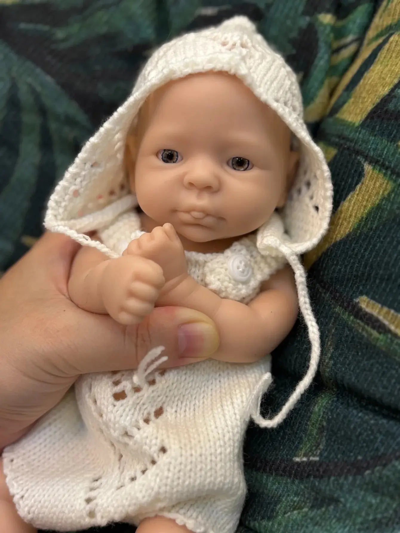 Image of Reborn Baby Dolls 10 Inch Lifelike Full Body Silicone Reborn Baby