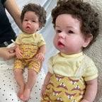 Image of Reborn Baby Dolls Realistic Flexible Silicone Reborn Baby Boy 50Cm