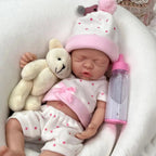 Image of Reborn Baby Dolls 12" Micro Preemie Full Body Silicone Reborn Baby