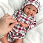 Image of Reborn Baby Dolls 17Inch Baby Girl Vivienne Realistic Details &