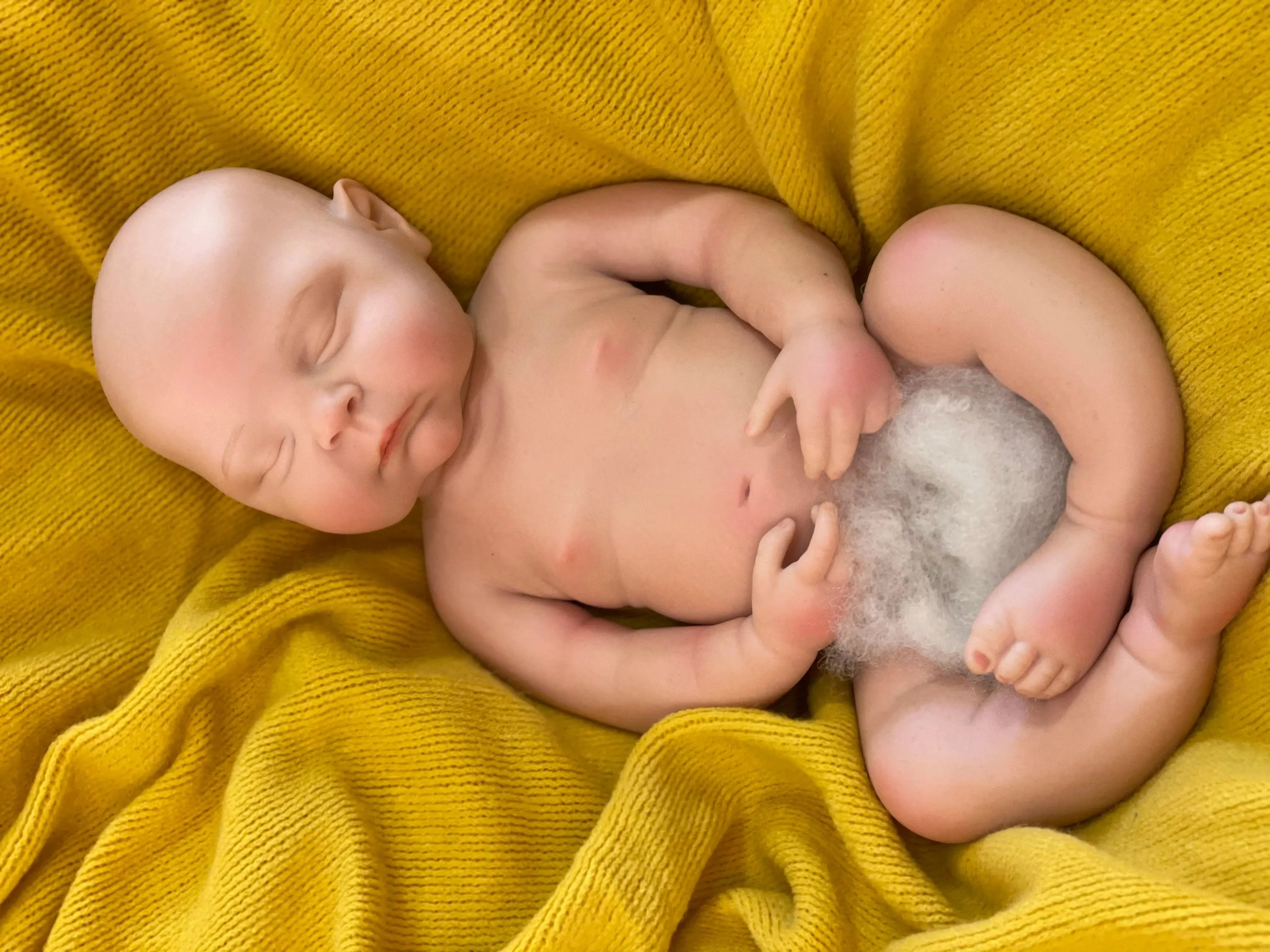 Image of Reborn Baby Dolls 33Cm&45Cm Silicone Girl Peaches Bebê Reborn