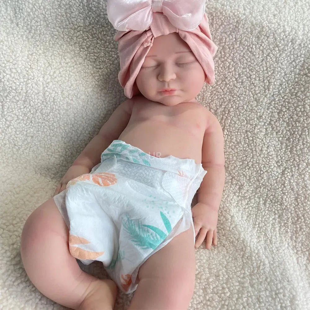 Image of Reborn Baby Dolls 55Cm Silicone Reborn Baby Doll Lifelike Girl With