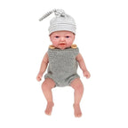 Image of Reborn Baby Dolls 7" Micro Preemie Full Body Silicone Baby Adorkable