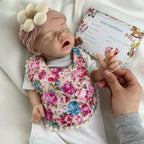 Image of Reborn Baby Dolls 18Inch Dark Skin Realistic Features & Soft Material