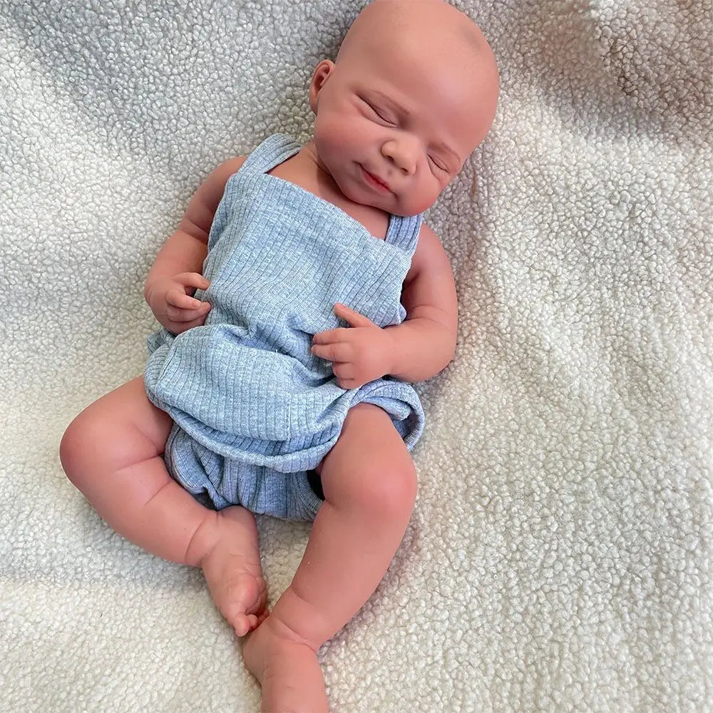 Image of Reborn Baby Dolls 19Inch Lifelike Silicone Reborn Baby Girl & Boy