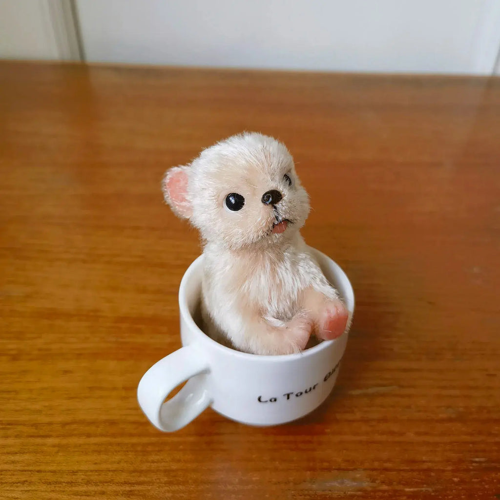 Image of Reborn Baby Dolls 5’’ Avani Doll Cute Silicone Baby Puppy Full Body