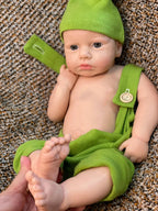 Image of Reborn Baby Dolls 45Cm Boy/Girl Loulou All Silicone Reborn Doll