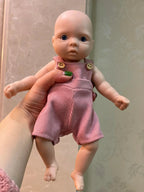 Image of Reborn Baby Dolls 27Cm Angel Girl Whole Silicone Bebe Reborn Dolls 3D