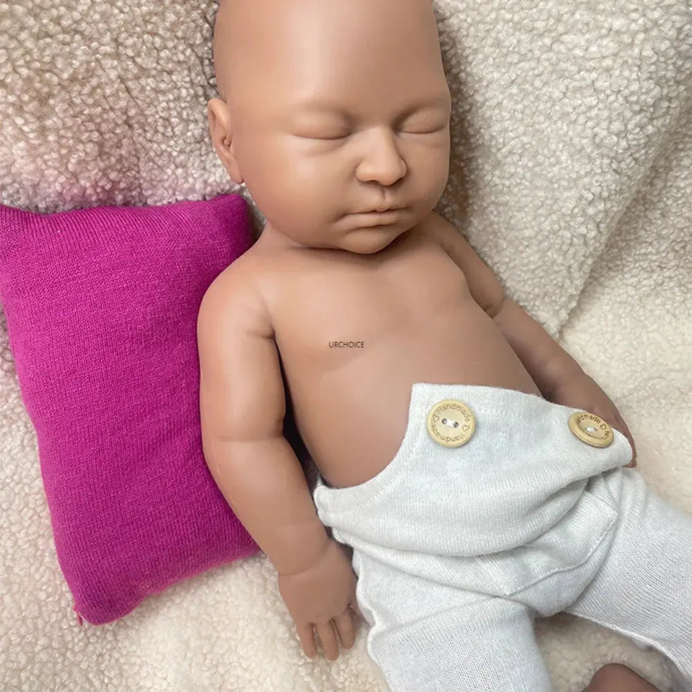 Image of Reborn Baby Dolls 22Inch Handmade Weighted Silicone Reborn Baby Girl