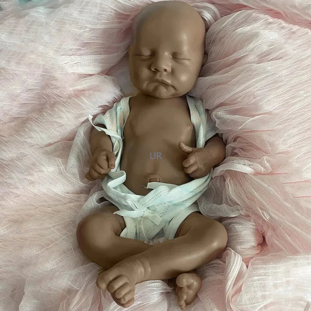Image of Reborn Baby Dolls Washable 18" Full Body Soft Platinum Silicone