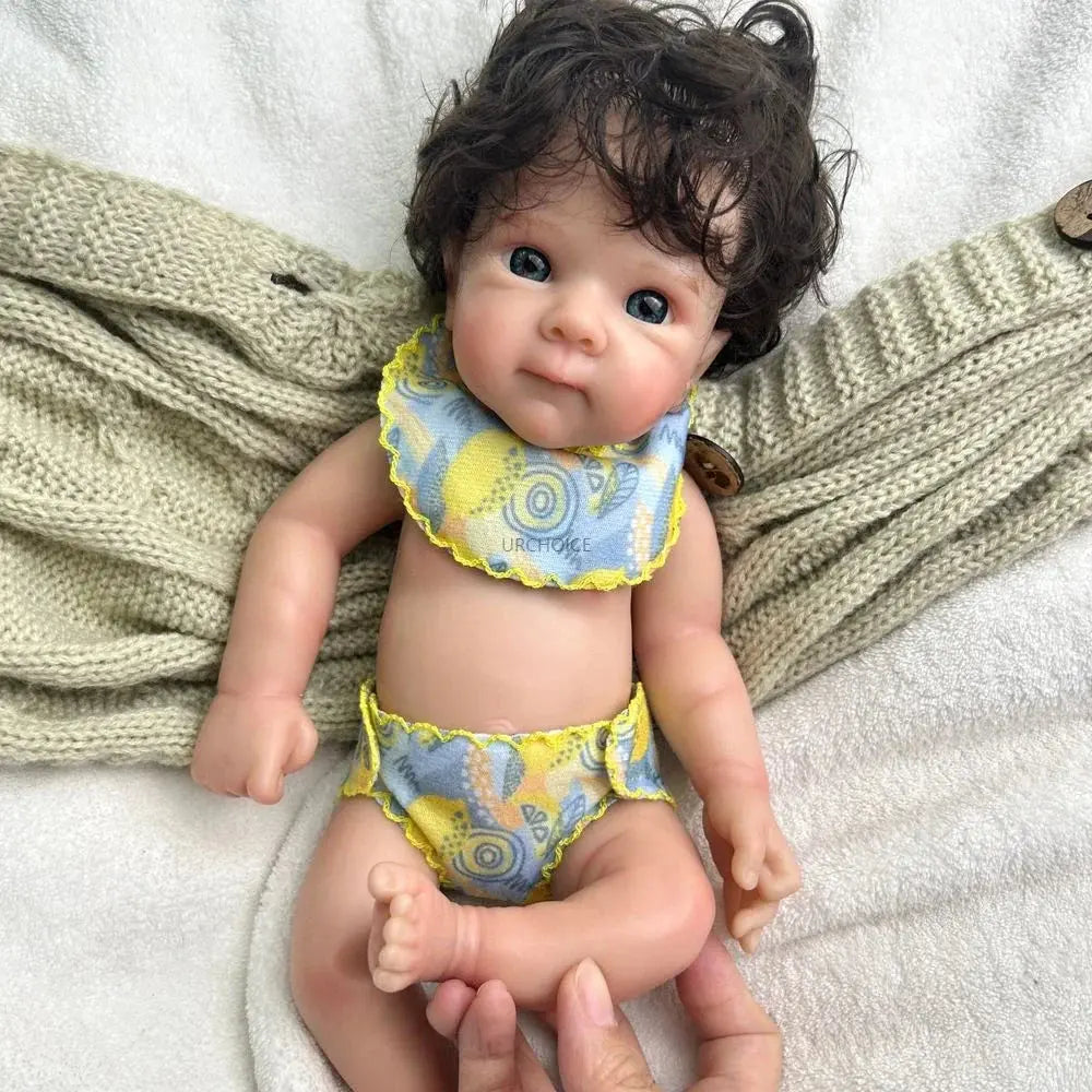 Image of Reborn Baby Dolls 12" Lifelike Silicone Reborn Baby Girl Bettie With