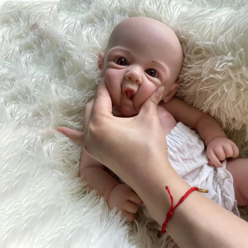 Image of Reborn Baby Dolls Waterproof Weighted Baby Girl 18" Lifelike Full