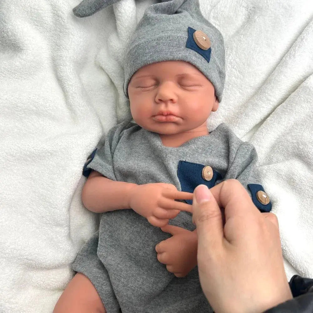 Image of Reborn Baby Dolls Healing Silicone Reborn Baby Girl&Boy 20Inch Cuddly