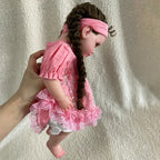 Image of Reborn Baby Dolls Preemie 16Inch Handmade Silicone Reborn Baby Girl