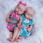 Image of Reborn Baby Dolls 13Inchopen Mouth Loulou Bebe Girl And Boy Reborn