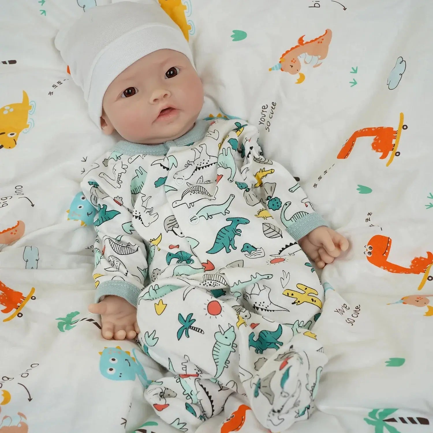 Image of Reborn Baby Dolls 17" Full Silicone Reborn Baby Doll-Soft,Realistic