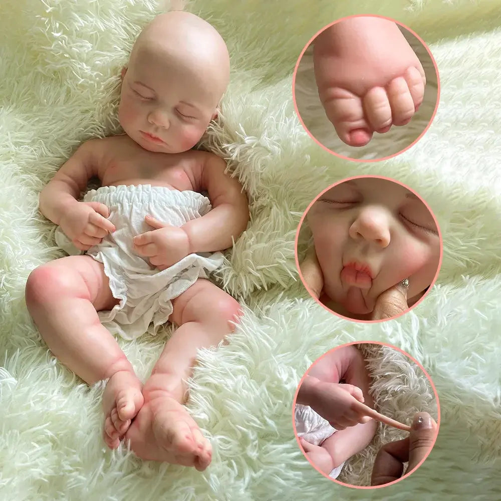 Image of Reborn Baby Dolls Differnt Months 2 Babies Artist Painted Collector