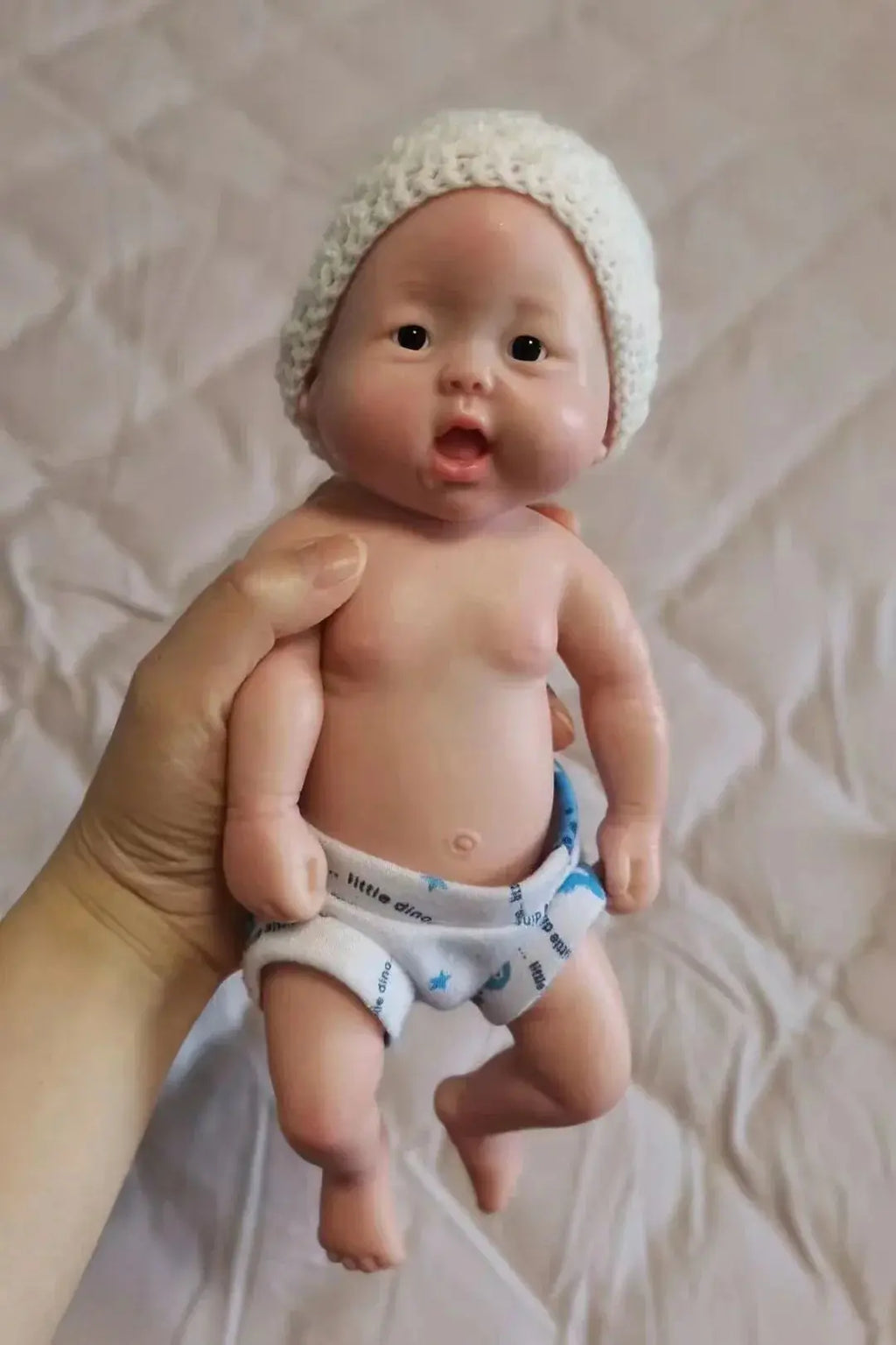 Image of Reborn Baby Dolls 28Cm Soft Full Body Solid Silicone Reborn Dolls