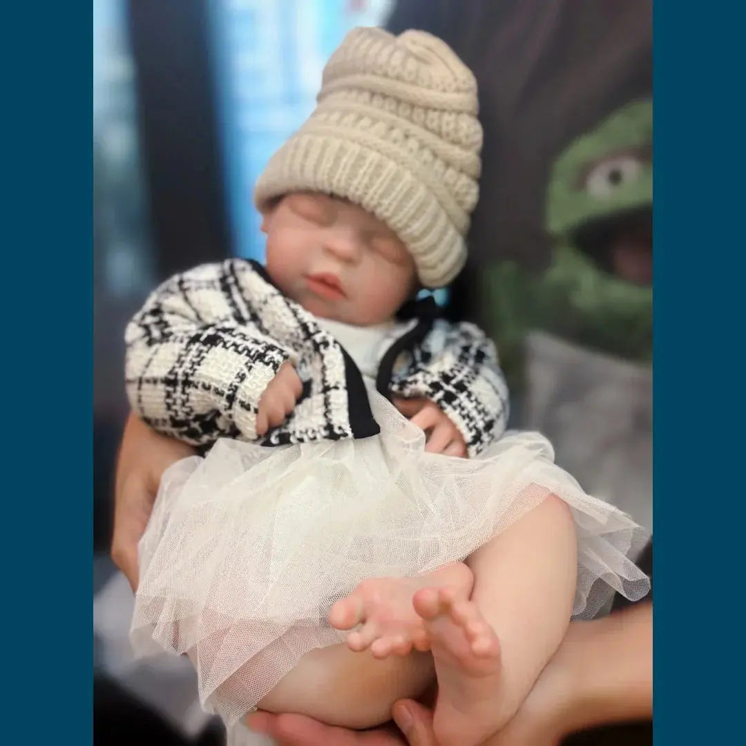 Image of Reborn Baby Dolls 22Inch Big Size Can Open Mouth Bébé Reborn De