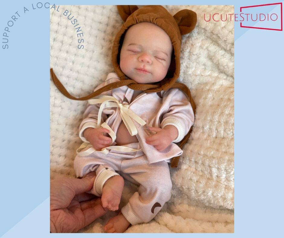 Silicone Reborn Baby Doll | 13-Inch Baby Doll | Reborn Baby Dolls