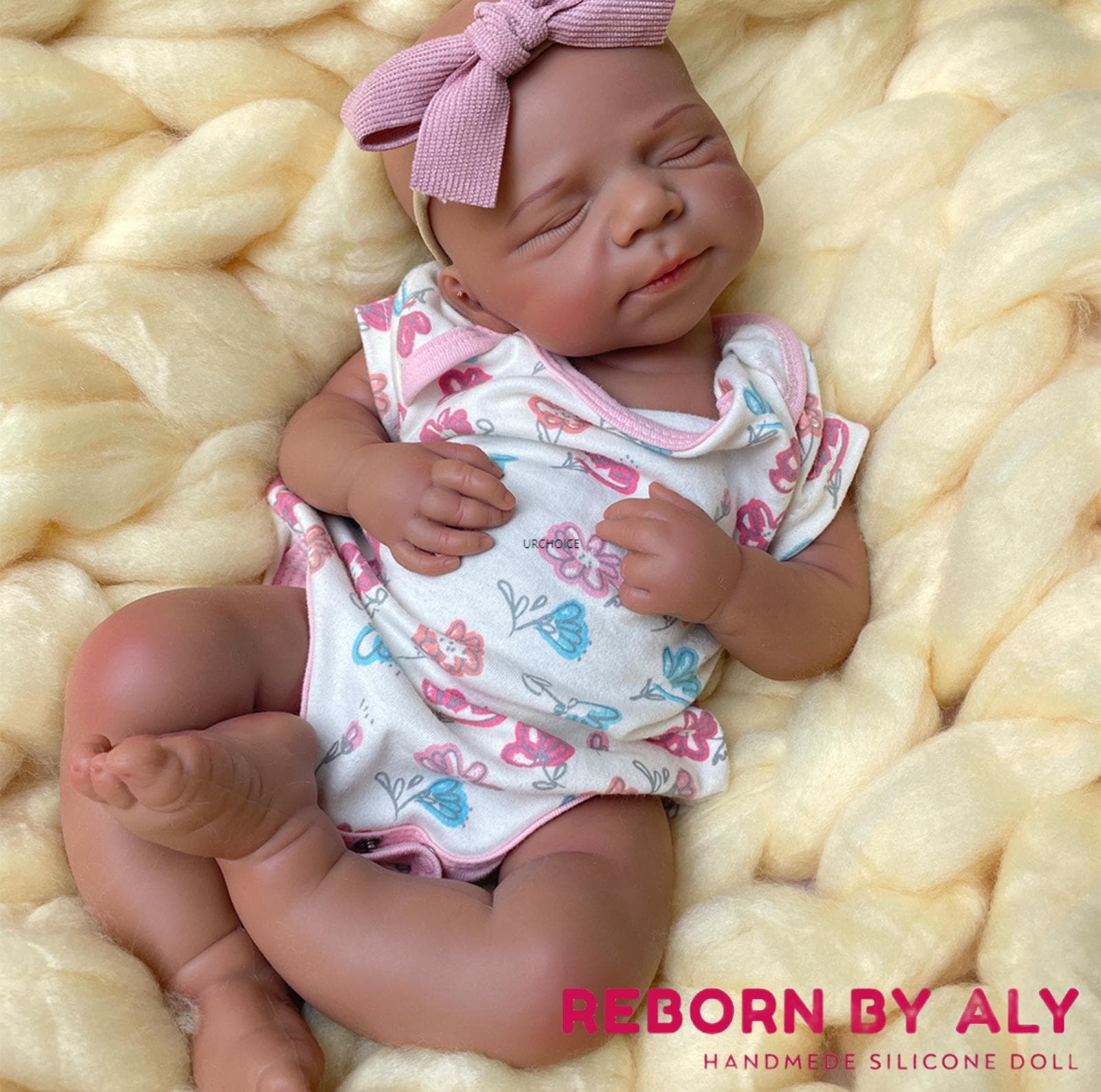 Black Silicone Reborn Doll | Black Reborn Doll | Reborn Baby Dolls