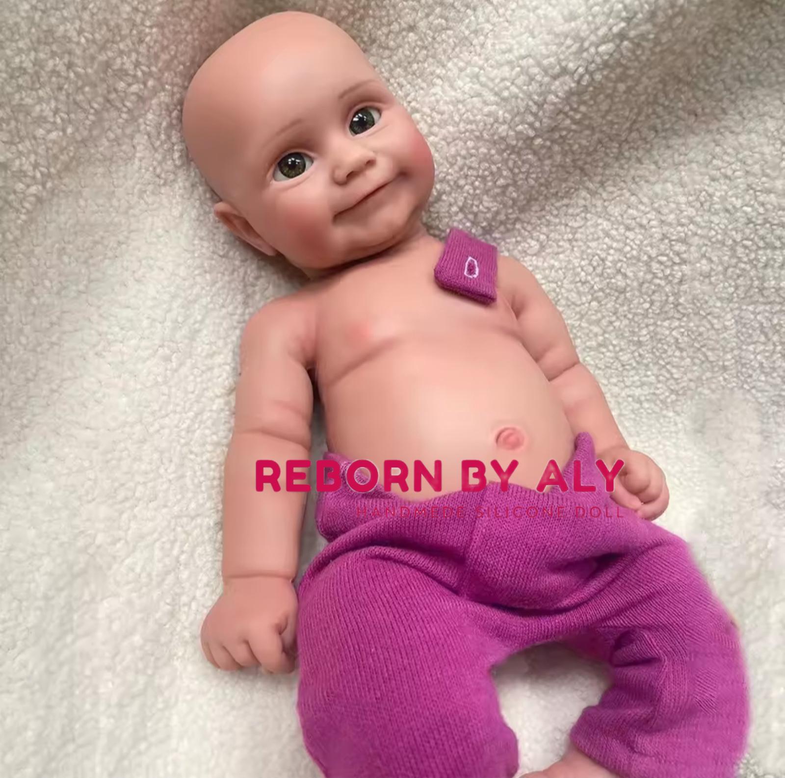 Reborn Baby Girl Doll | Solid Silicone Reborn Doll | Reborn Baby Dolls