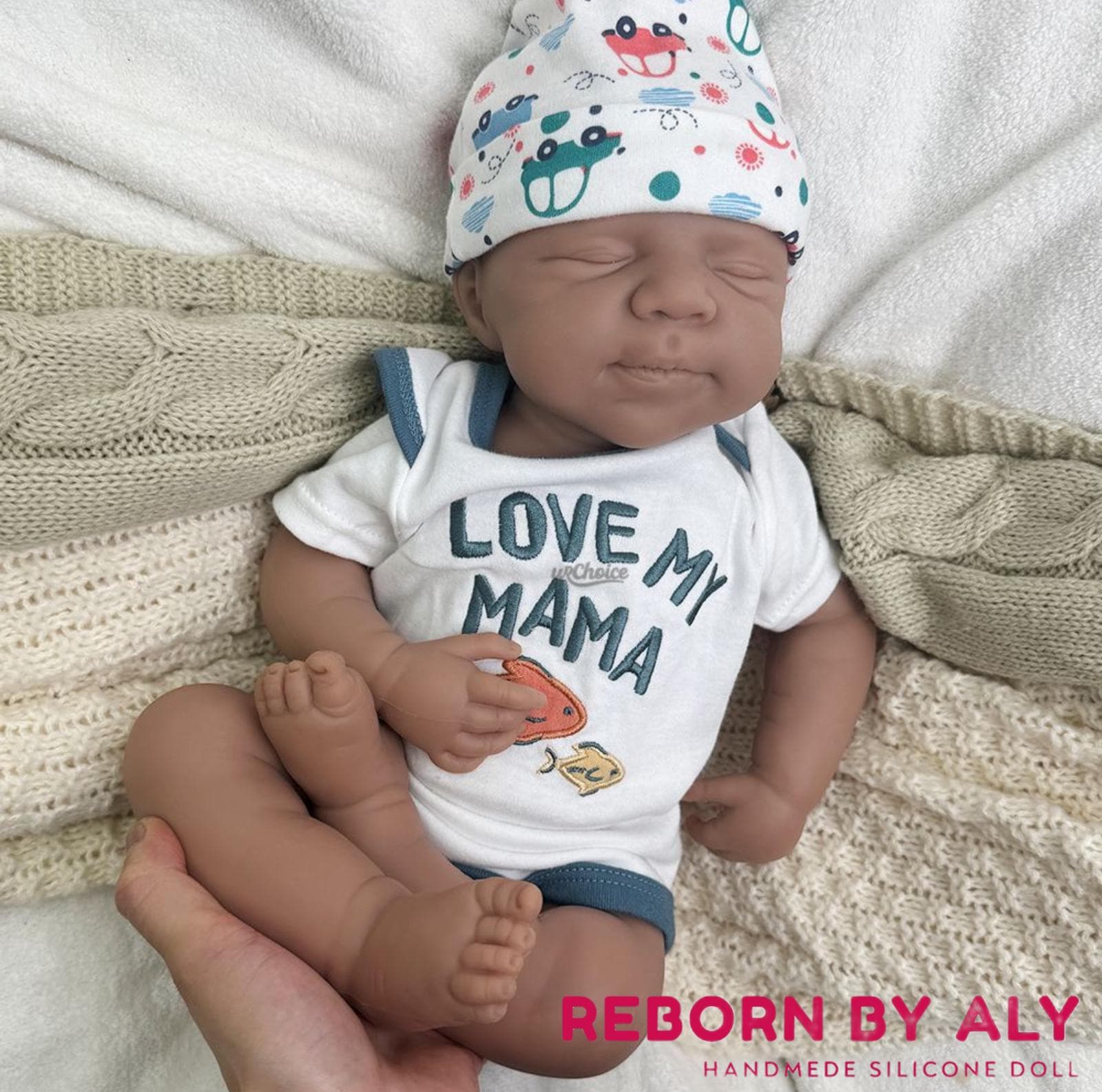 Black Silicone Reborn Doll | Black Reborn Doll | Reborn Baby Dolls