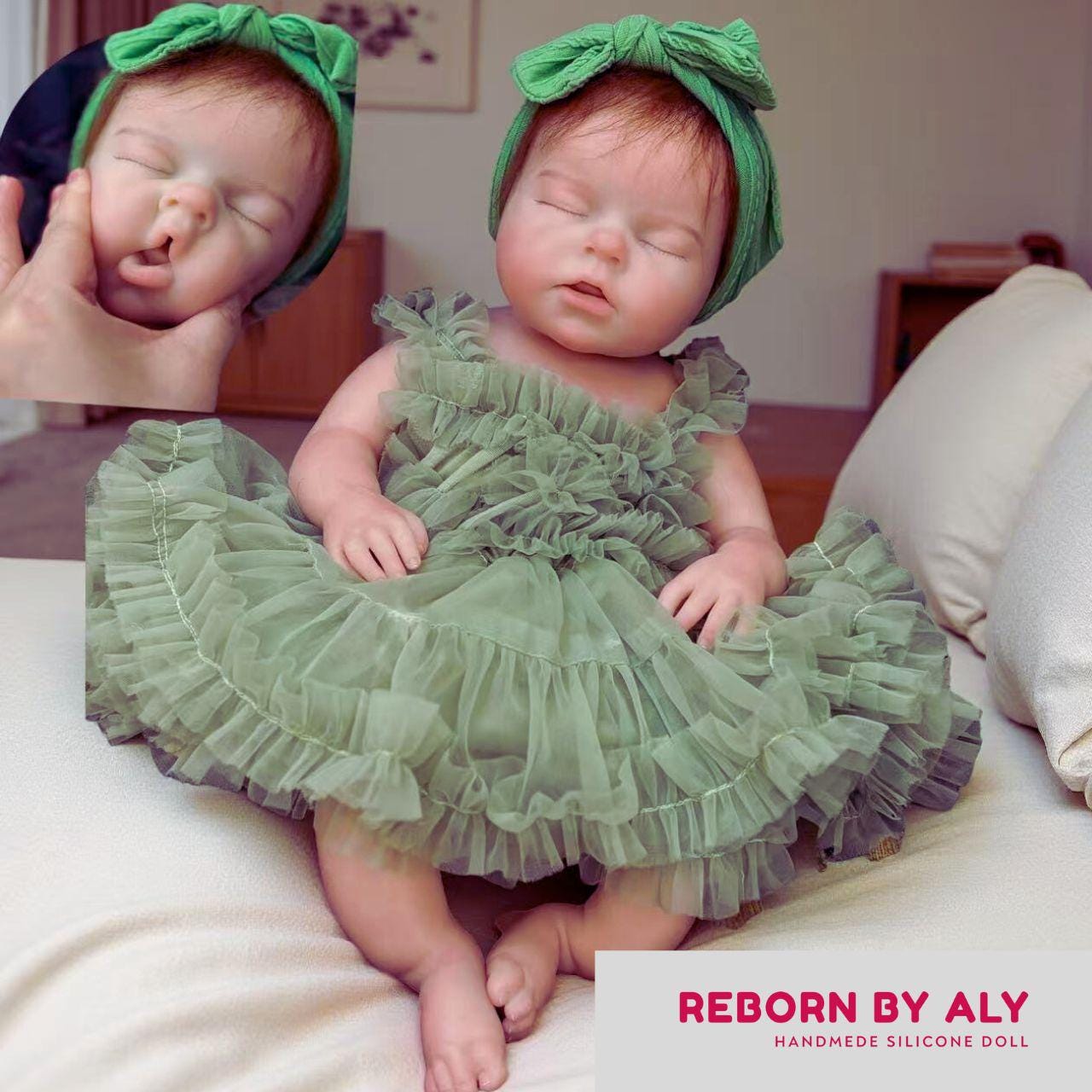 Full Silicone Reborn Doll | Realistic Newborn Girl | Reborn Baby Dolls