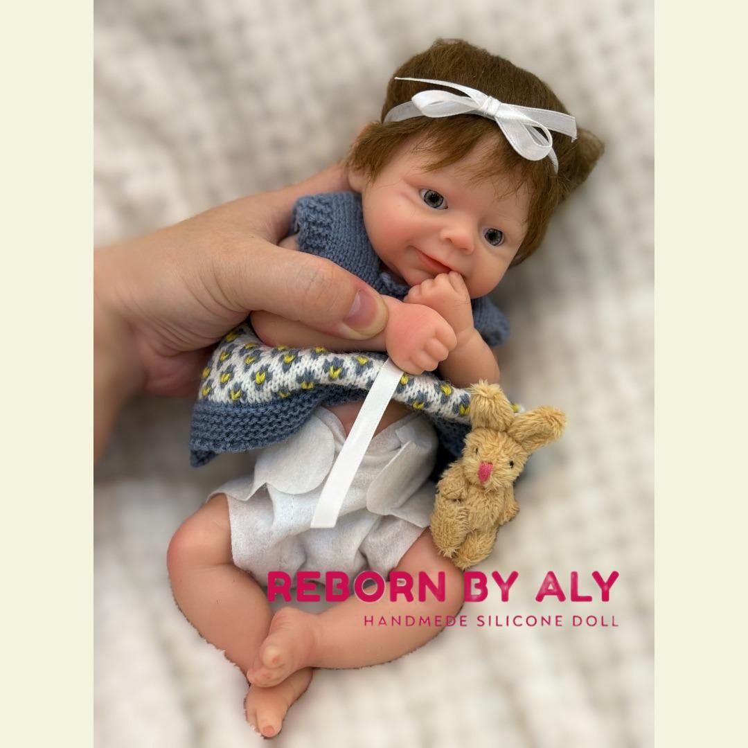 10-inch Full Silicone Reborn Baby Girl Doll - Lifelike & Bathtime Ready | silicone doll | reborn doll Gift | children gift rebornbabydolls.shop