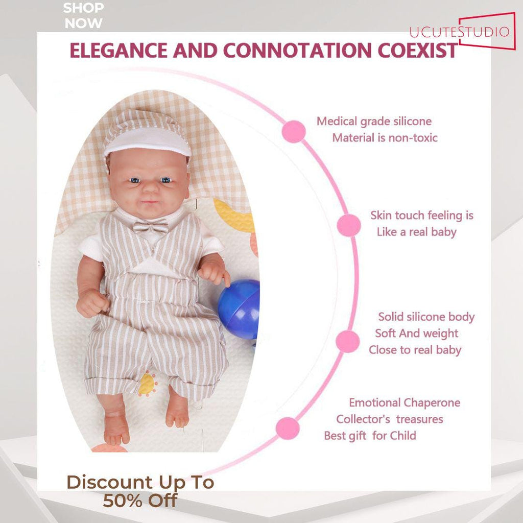 Full Silicone Reborn Doll | Reborn Baby Doll | Reborn Baby Dolls