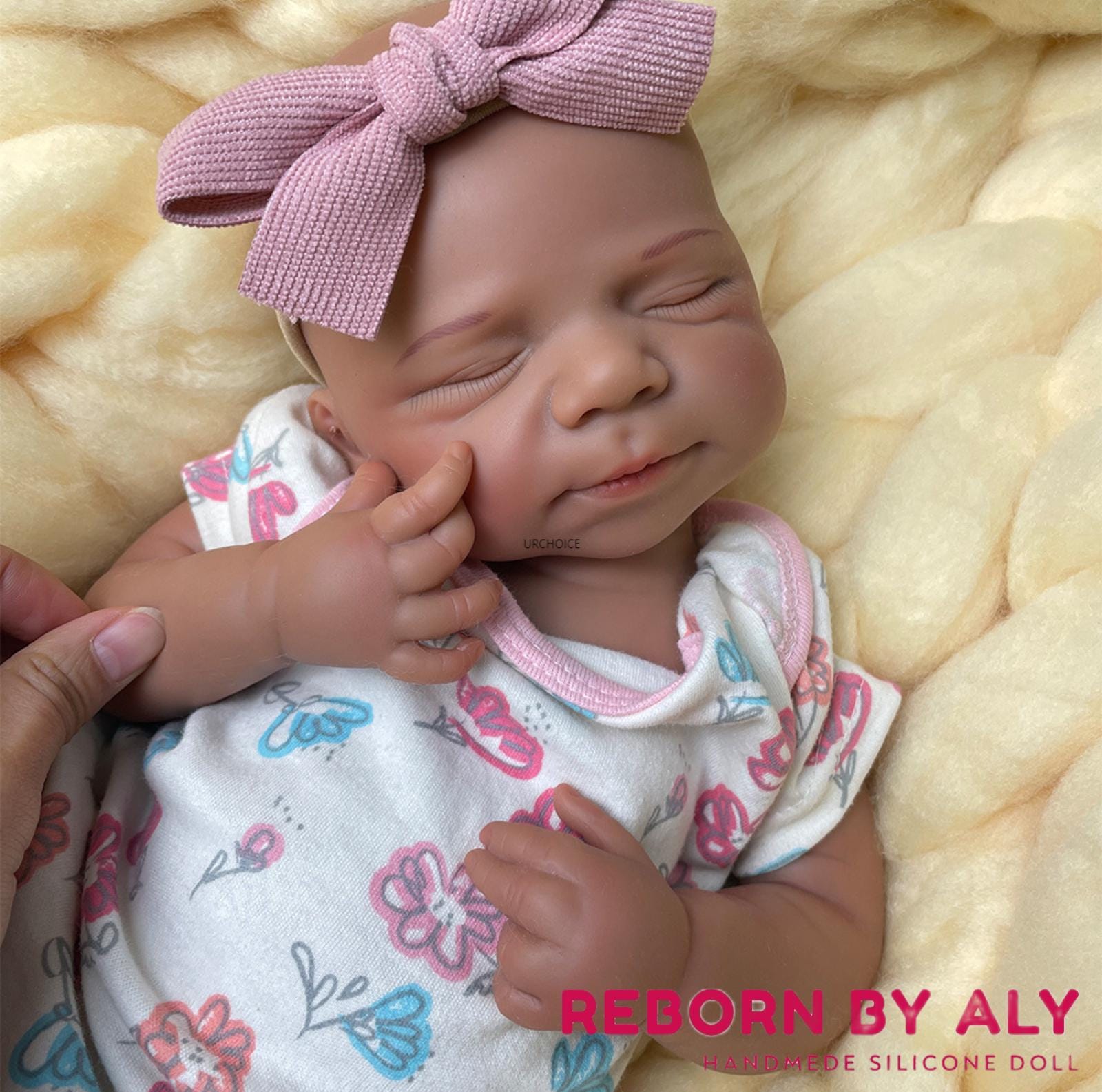 Black Silicone Reborn Doll | Black Reborn Doll | Reborn Baby Dolls